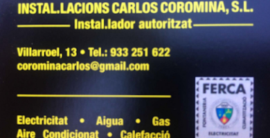Electricistas Barcelona - Instalaciones Carlos Coromina