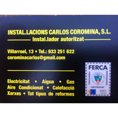 Electricistas Barcelona - Instalaciones Carlos Coromina